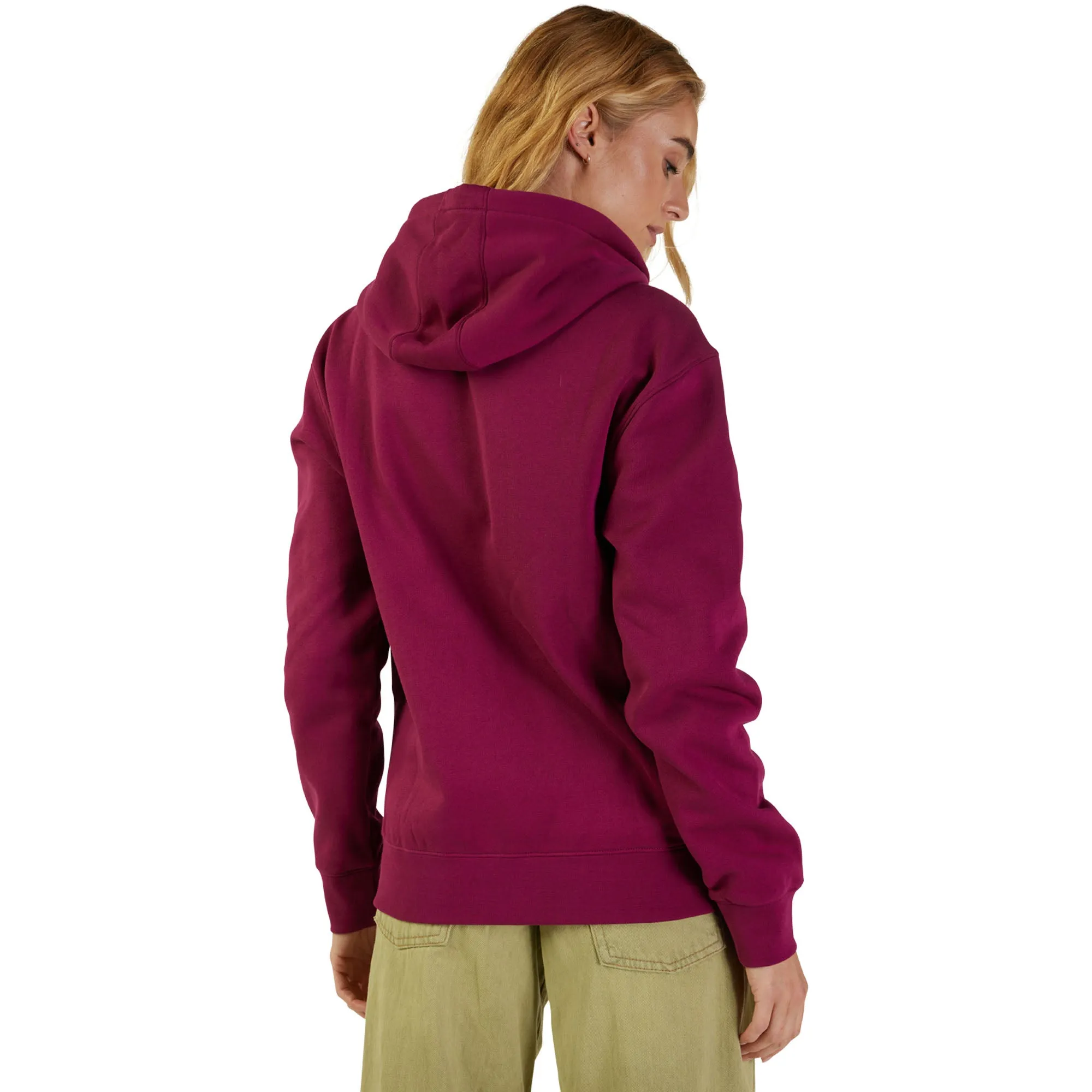 Fox Racing Withered Fleece Pullover Hoodie Magnetic Pink