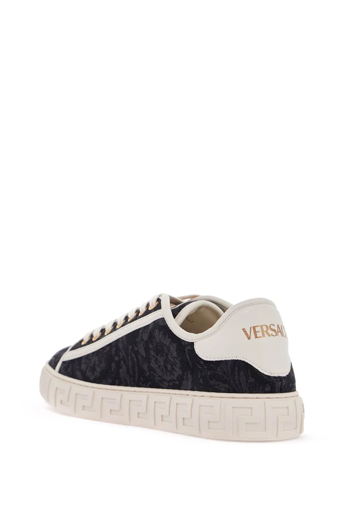 Greca Barocco Canvas Sneakers