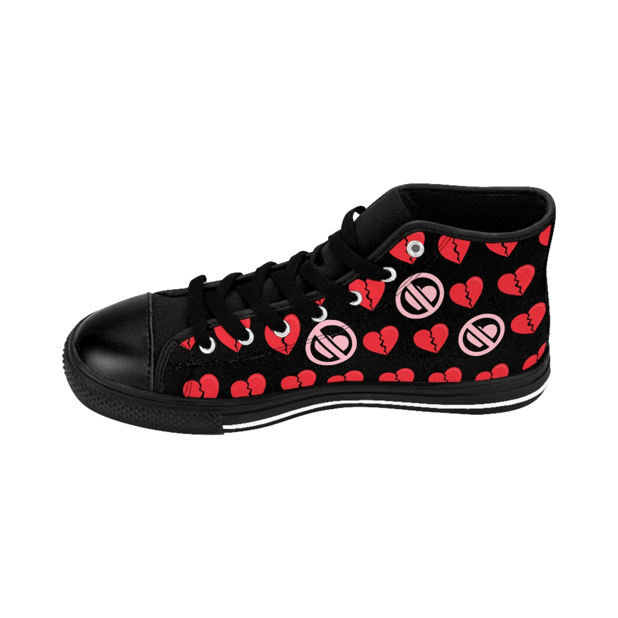 Gummy Bear W High-top Sneakers HEART BREAKER BLACK