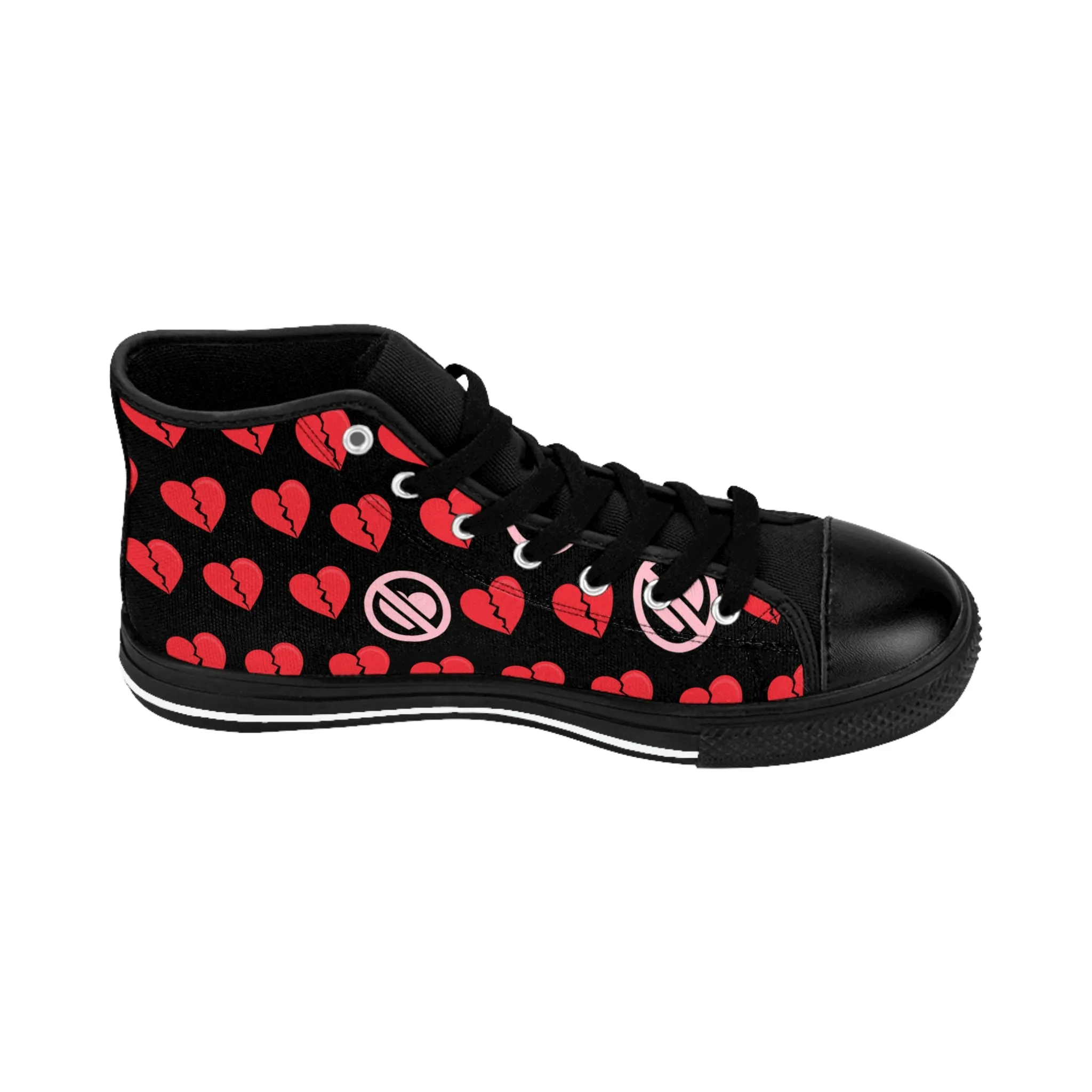 Gummy Bear W High-top Sneakers HEART BREAKER BLACK