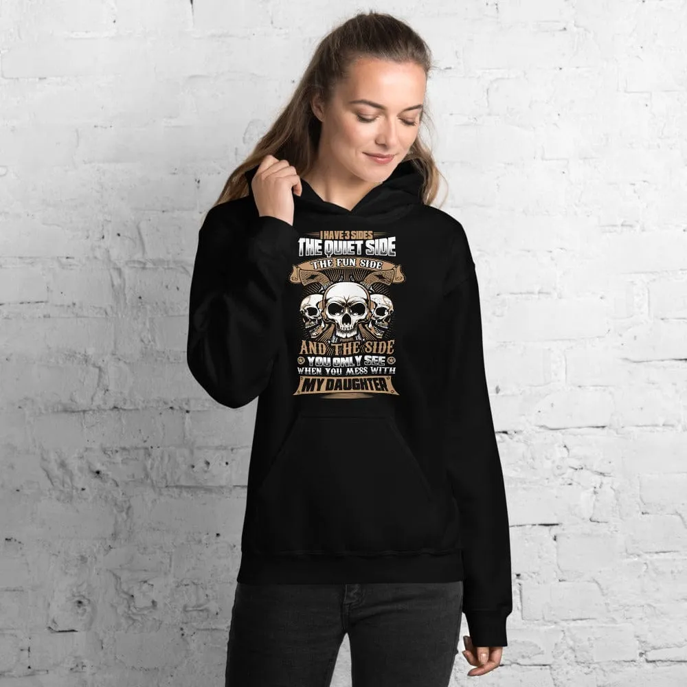 I Have 3 Sides - Skull Hoodie - up to 5XL