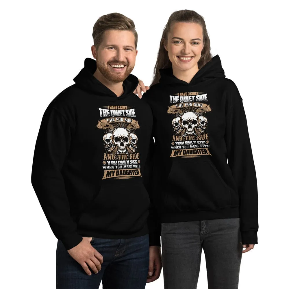 I Have 3 Sides - Skull Hoodie - up to 5XL