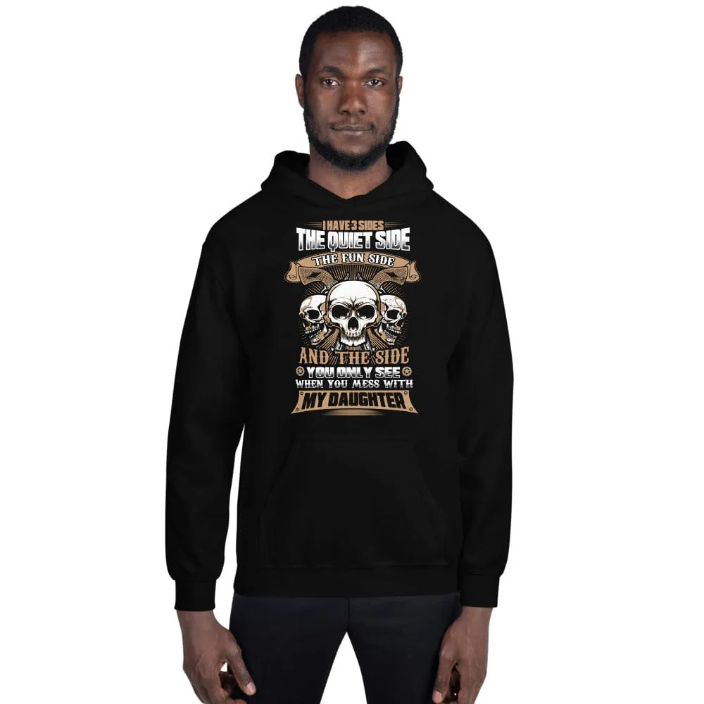 I Have 3 Sides - Skull Hoodie - up to 5XL