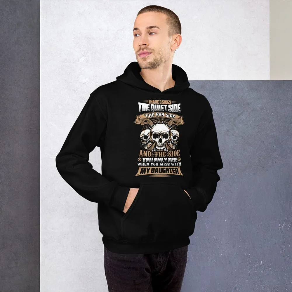 I Have 3 Sides - Skull Hoodie - up to 5XL