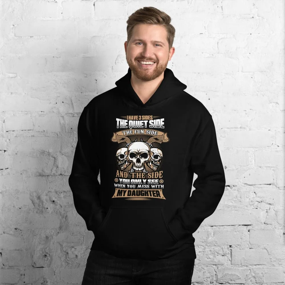 I Have 3 Sides - Skull Hoodie - up to 5XL