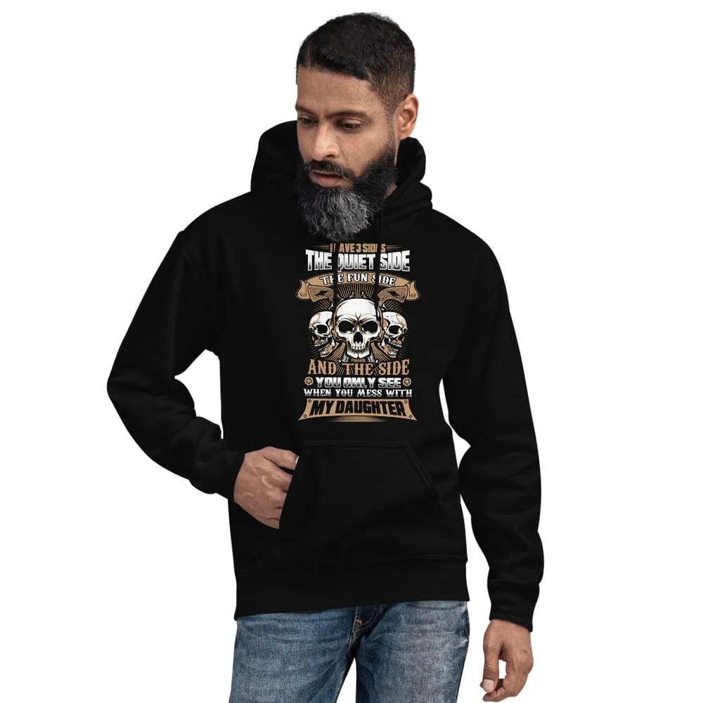 I Have 3 Sides - Skull Hoodie - up to 5XL