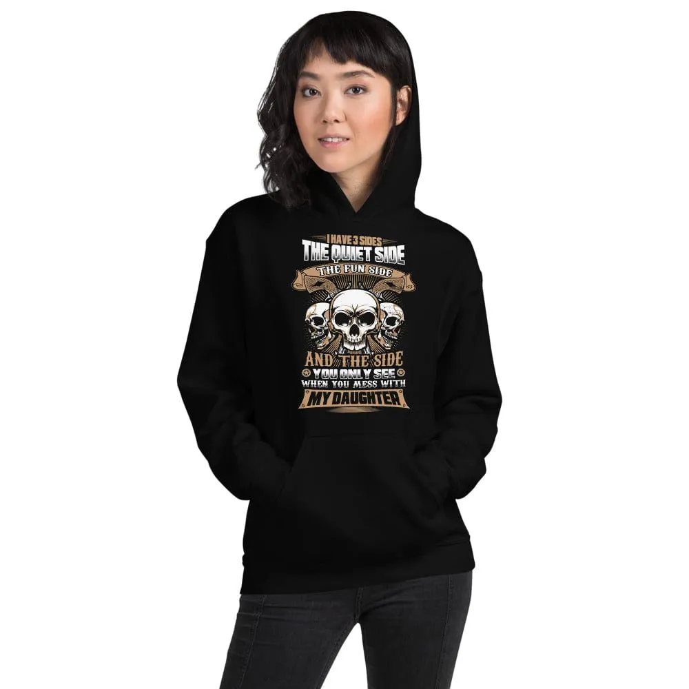 I Have 3 Sides - Skull Hoodie - up to 5XL