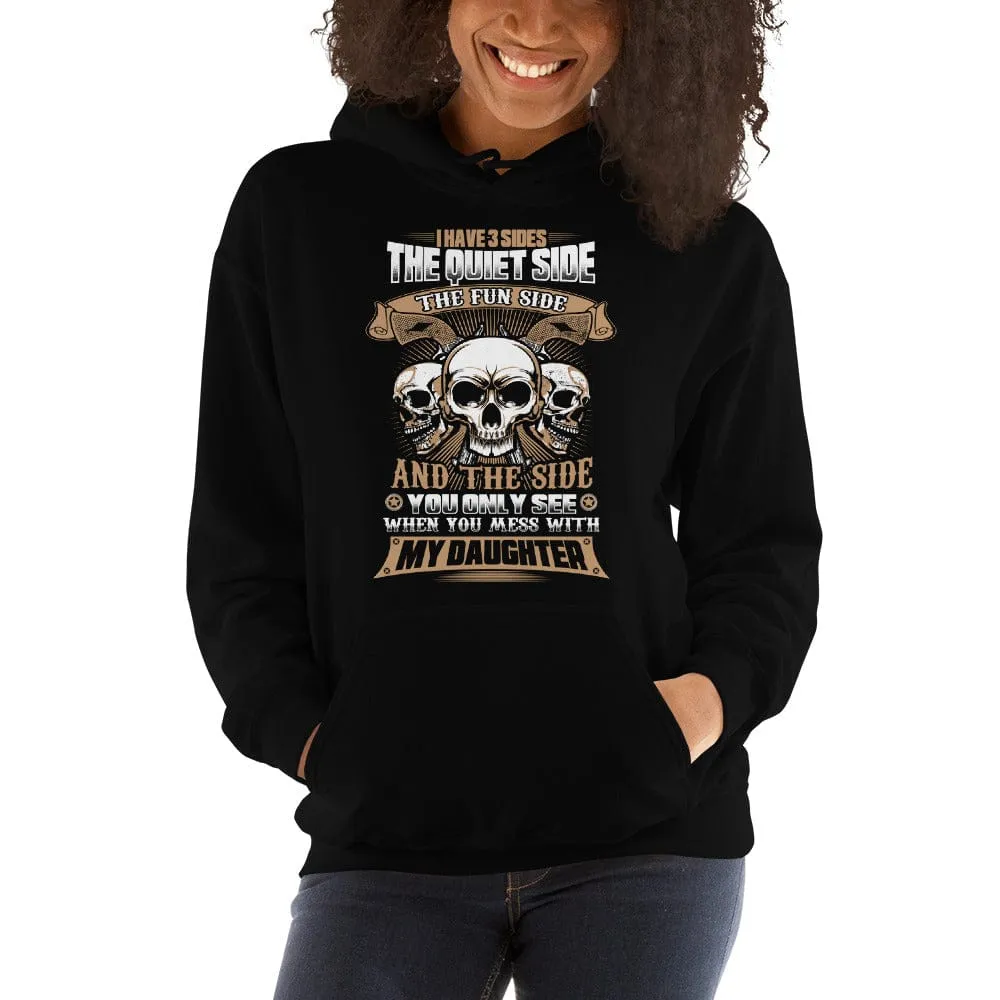 I Have 3 Sides - Skull Hoodie - up to 5XL