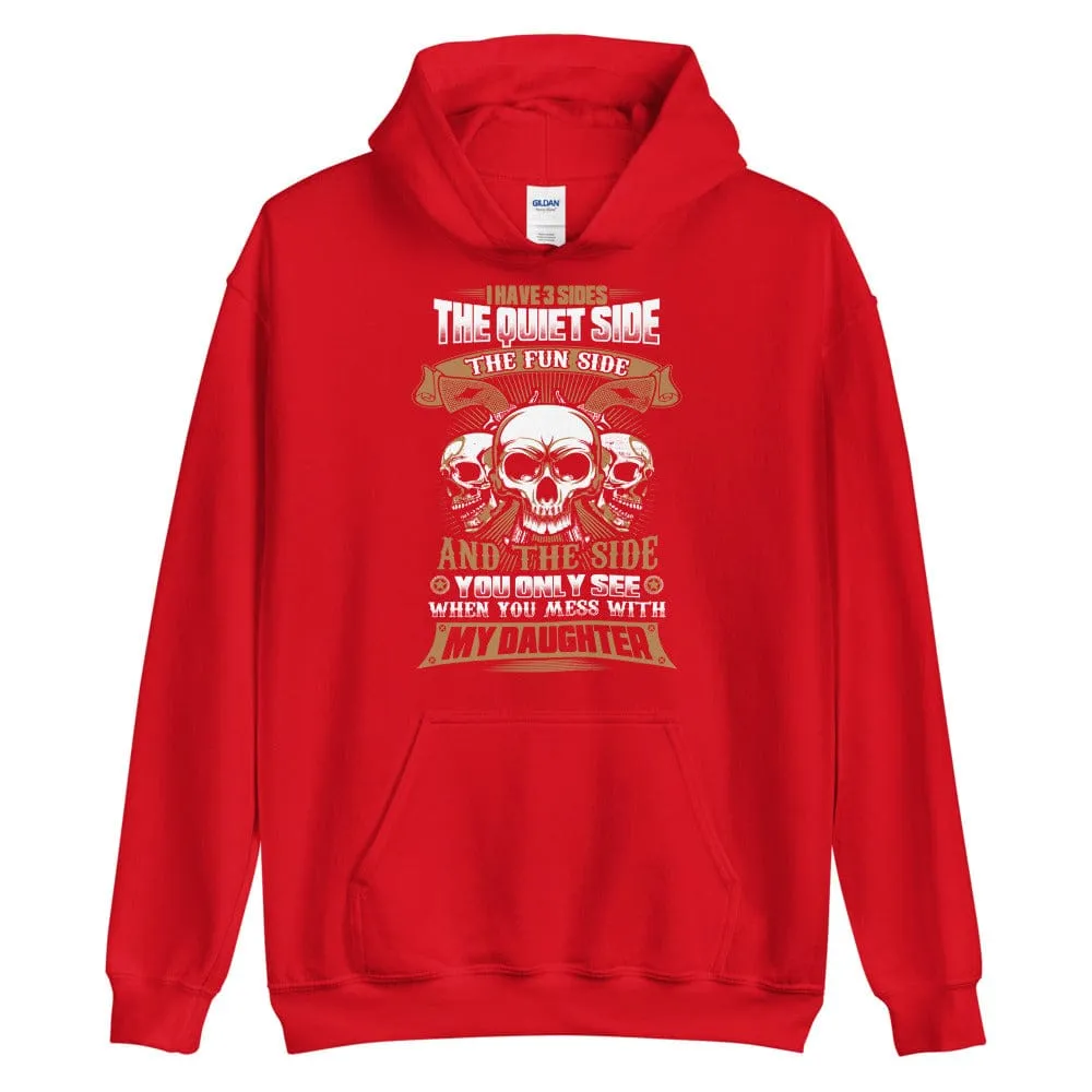 I Have 3 Sides - Skull Hoodie - up to 5XL