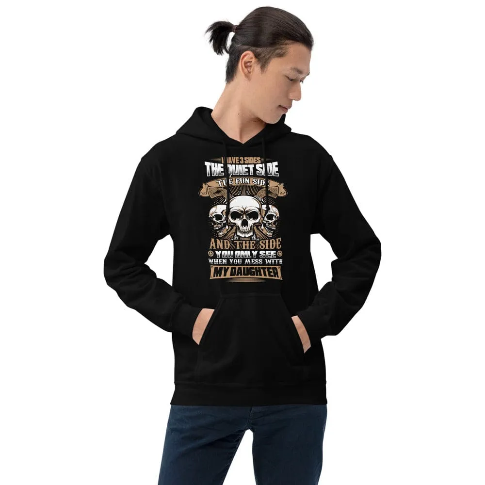 I Have 3 Sides - Skull Hoodie - up to 5XL