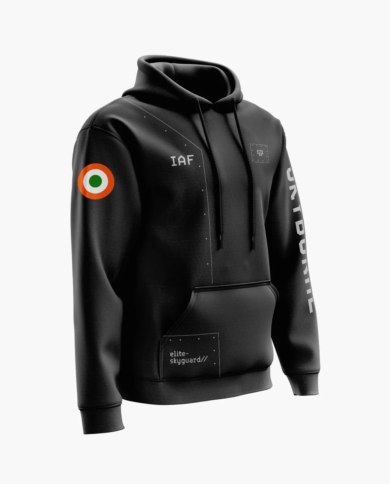 IAF Titanium Snow Soft Premium Hoodie