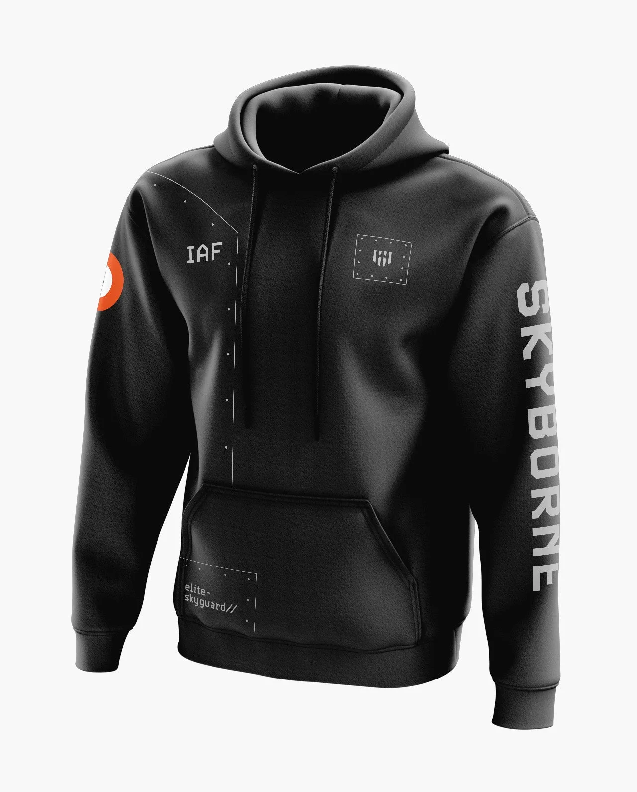 IAF Titanium Snow Soft Premium Hoodie