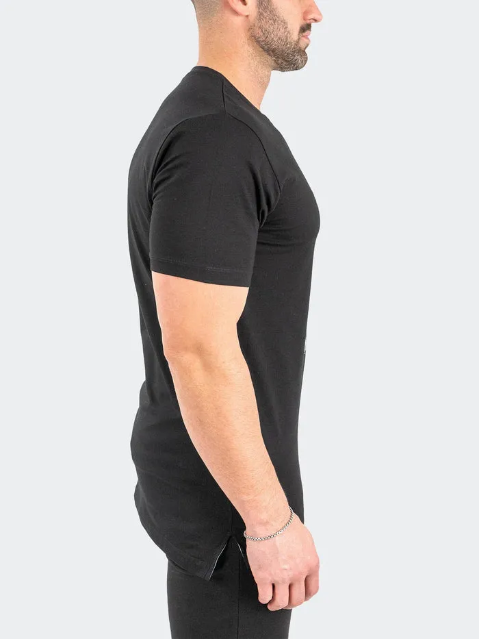 Maceoo Stretch Tshirts | Tee StonedSkull Black