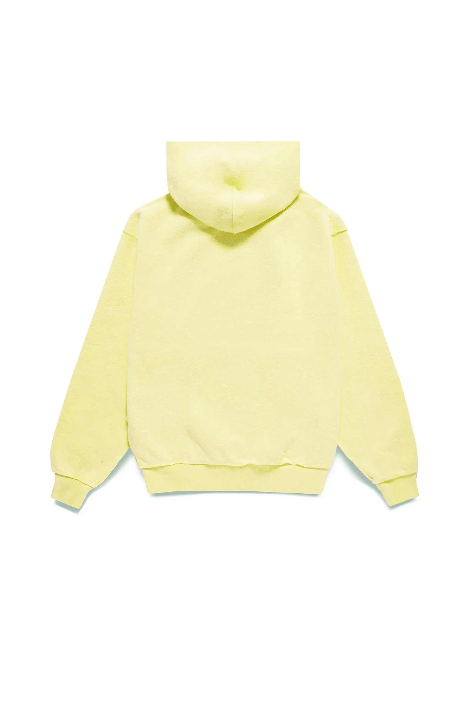 ME. Reverse Brushed Hoodie - Lemon Zest