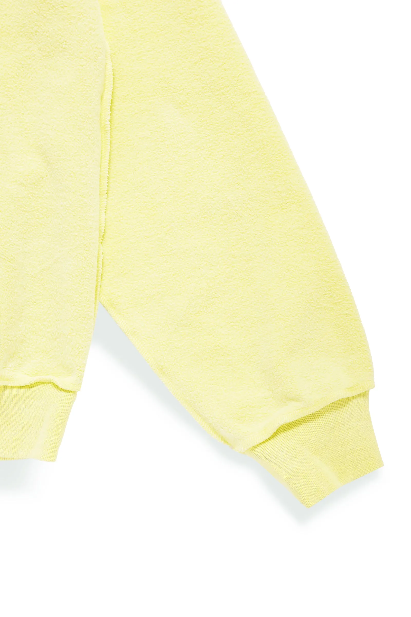 ME. Reverse Brushed Hoodie - Lemon Zest