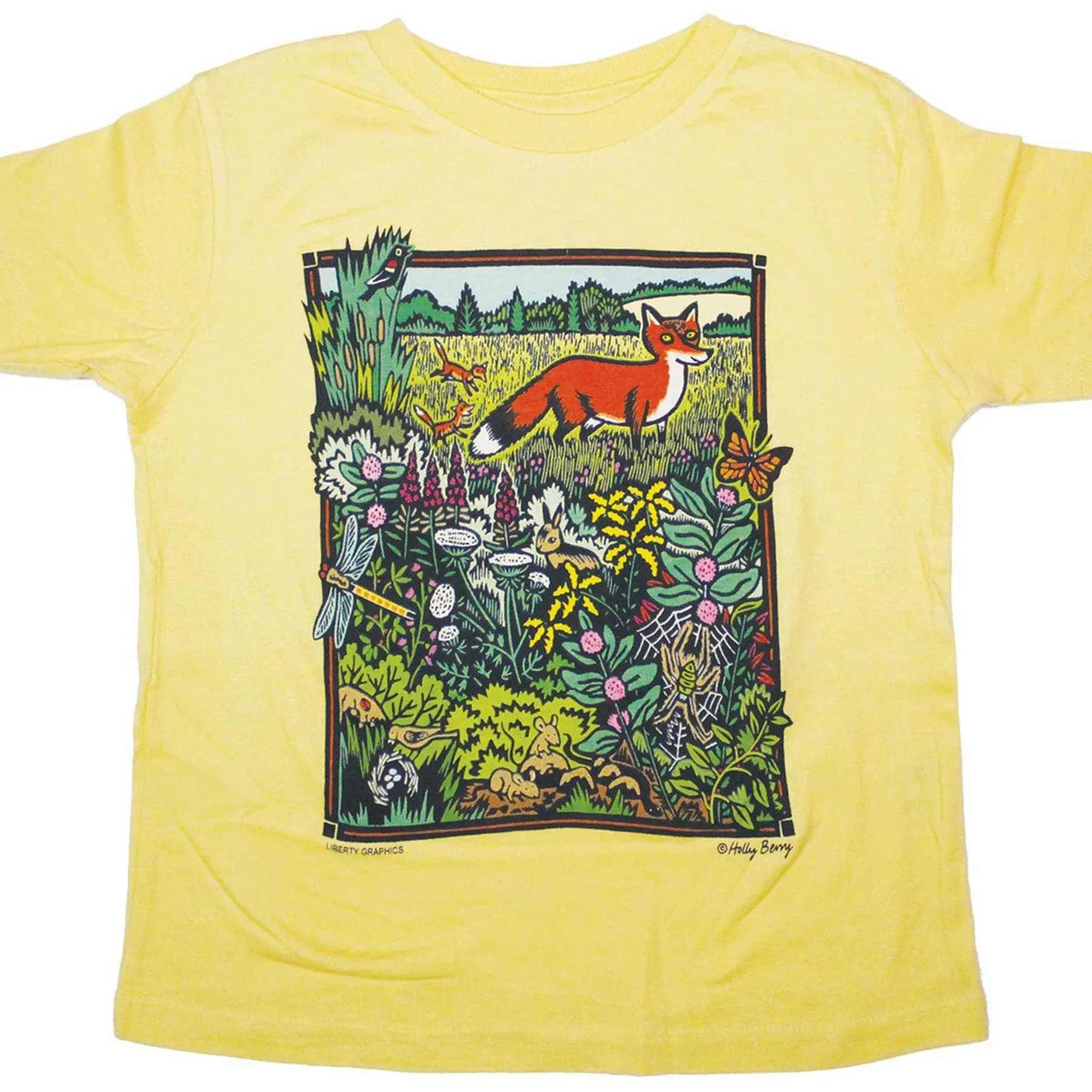 Meadow Scene Toddler Butter T-shirt