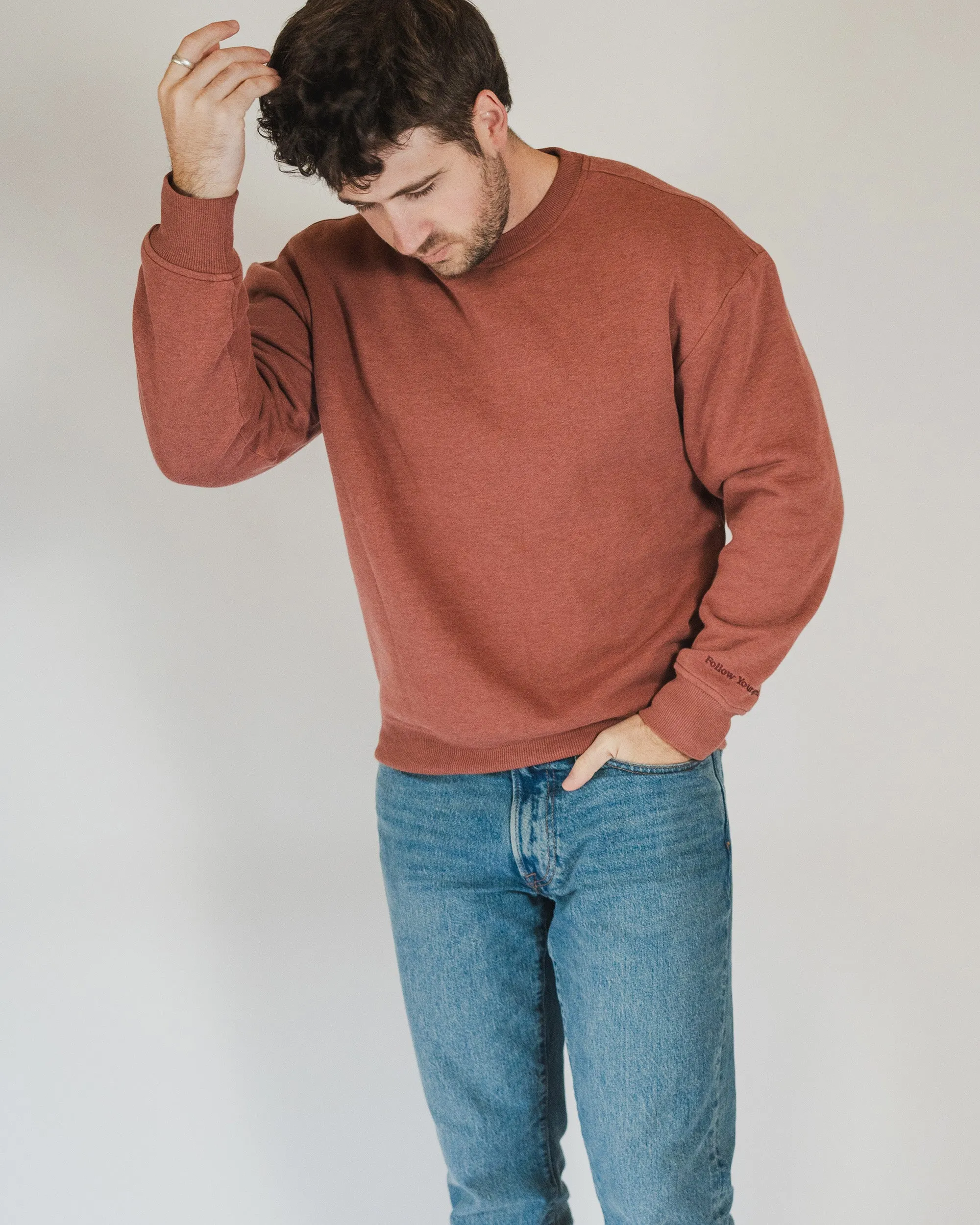 Men's AlpacaCloud® Crew Neck Sweatshirt