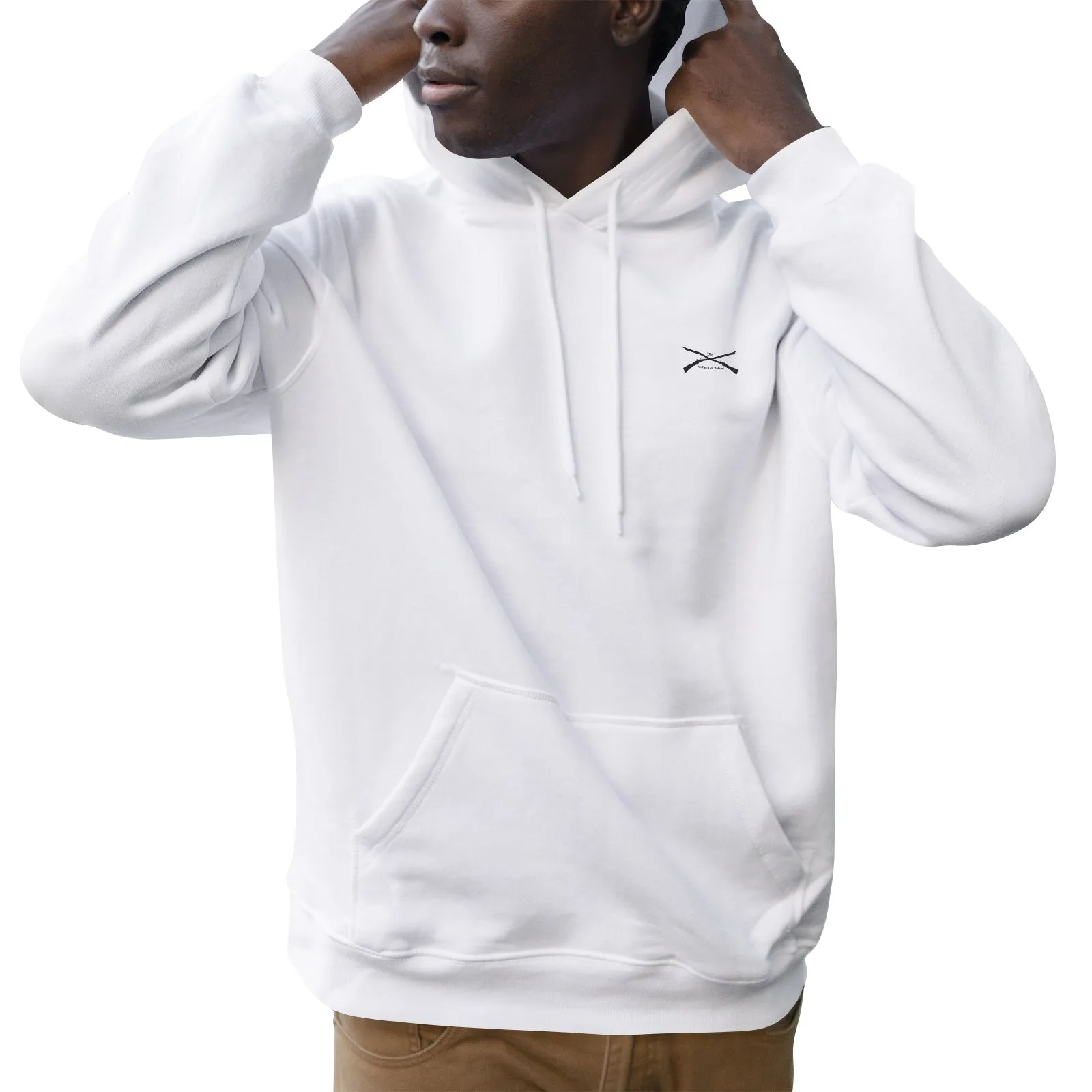 Men's Soft Cotton Hoodies from our No One Left Behind Collection