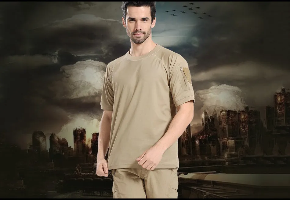 Men's Summer Camouflage Breathable T-Shirt