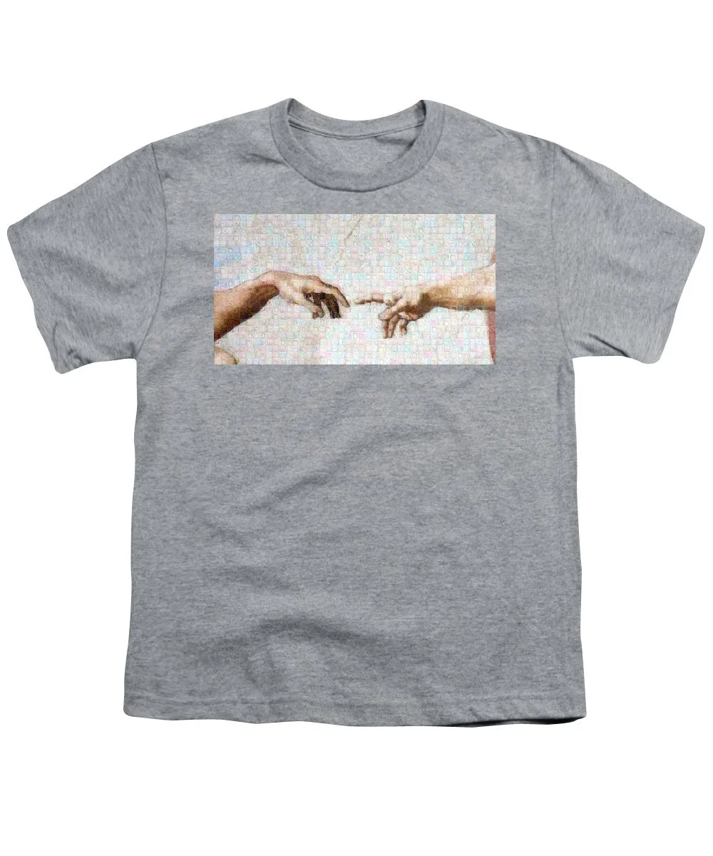 Michelangelo fingers - Youth T-Shirt