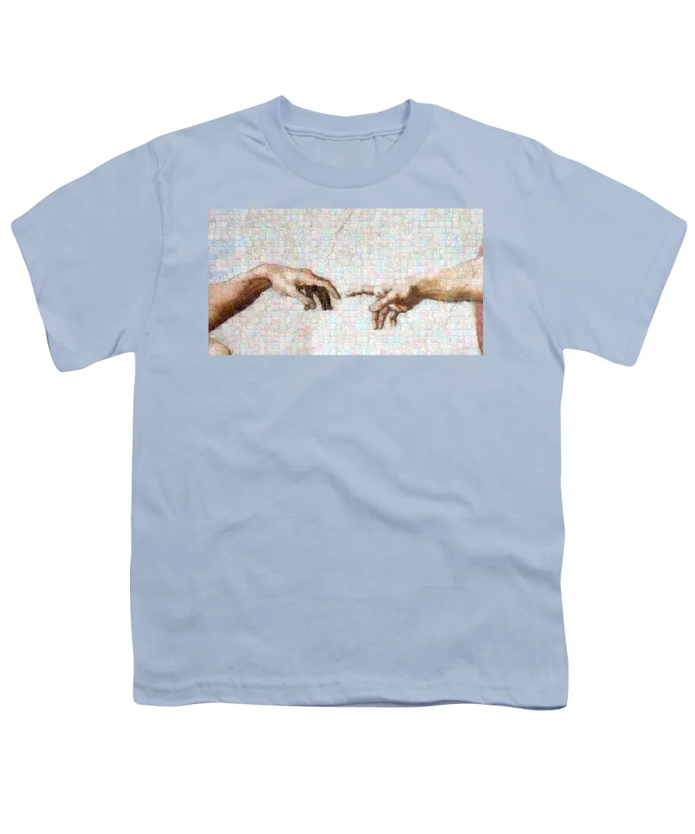 Michelangelo fingers - Youth T-Shirt