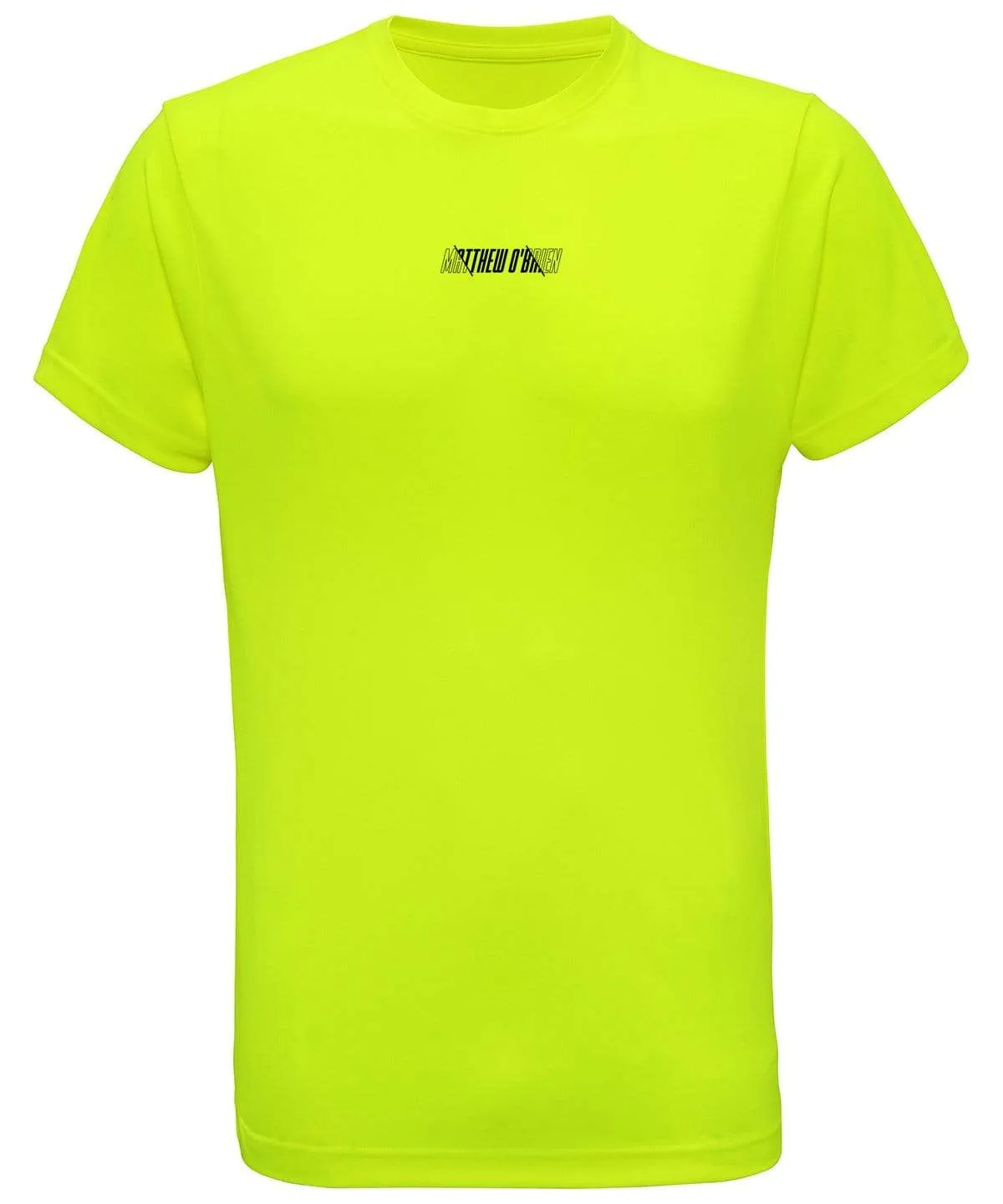 Mob Neon Breathable Gym Tee Yellow