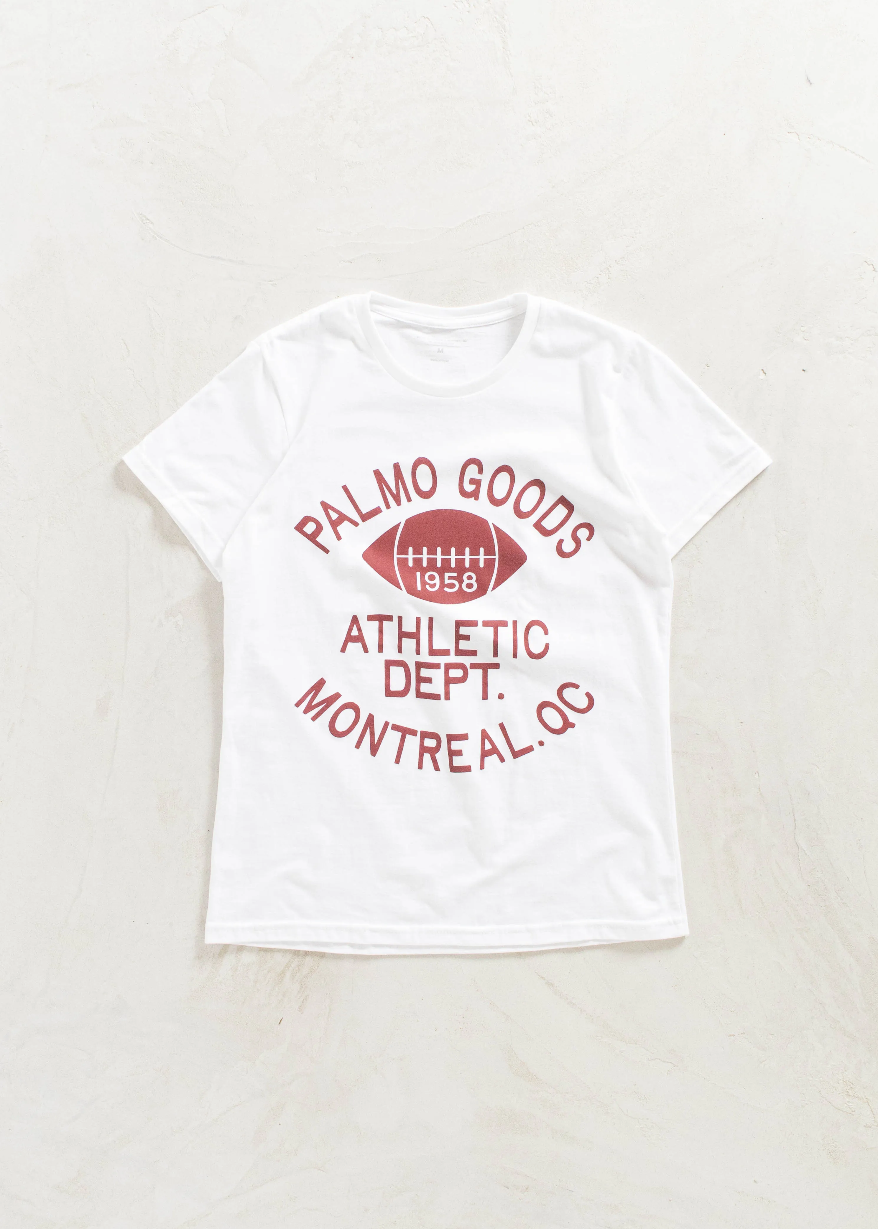 Palmo Goods Athletic Department T-Shirt Size Small Fitted