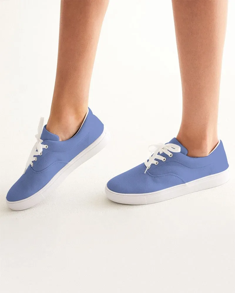 Pastel Blue Women's Canvas Sneakers | Women's | Bright Pastel Blue | C60M45Y0K0