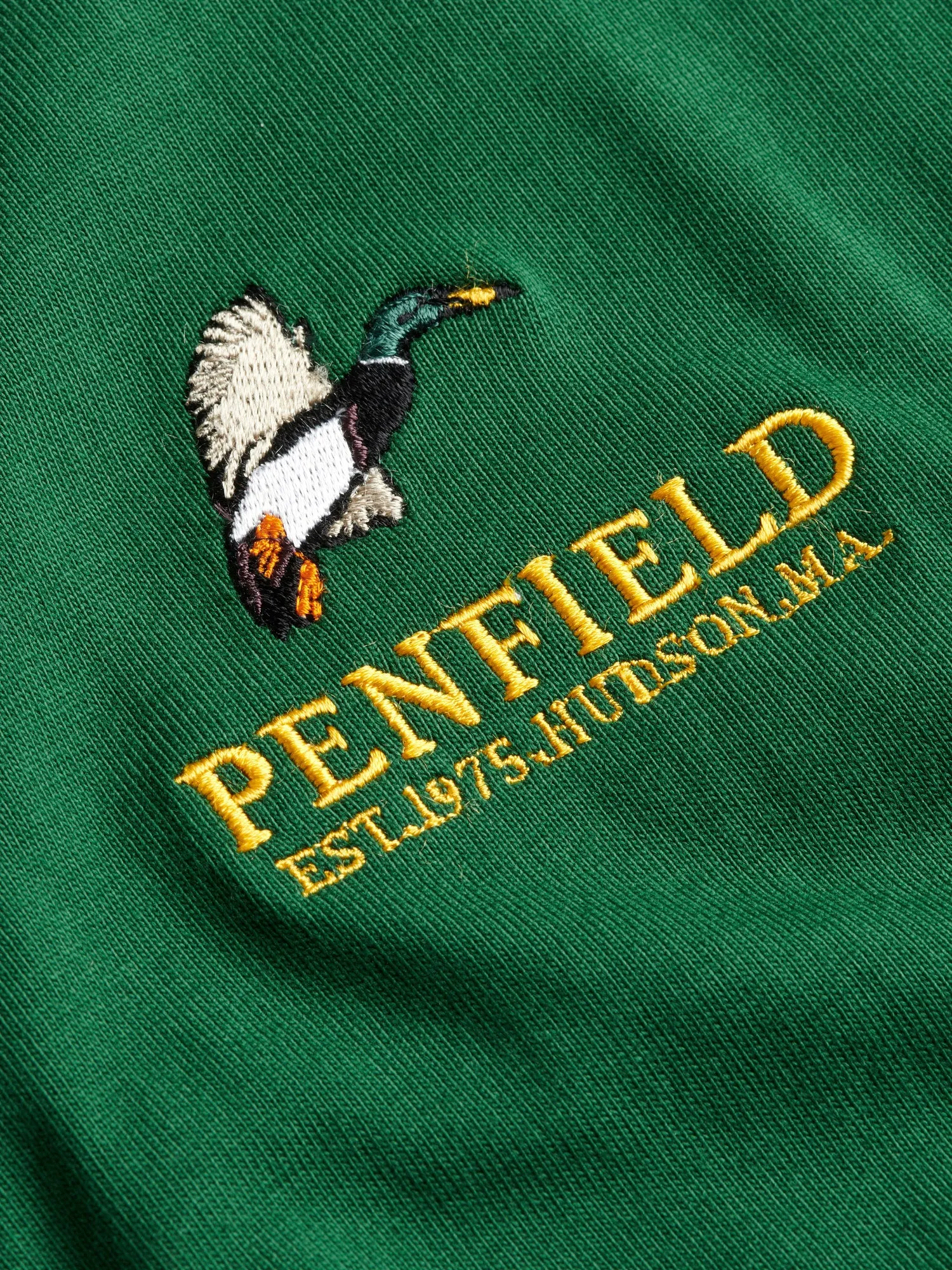 Penfield Mens Embroidered Mallard T-Shirt Eden