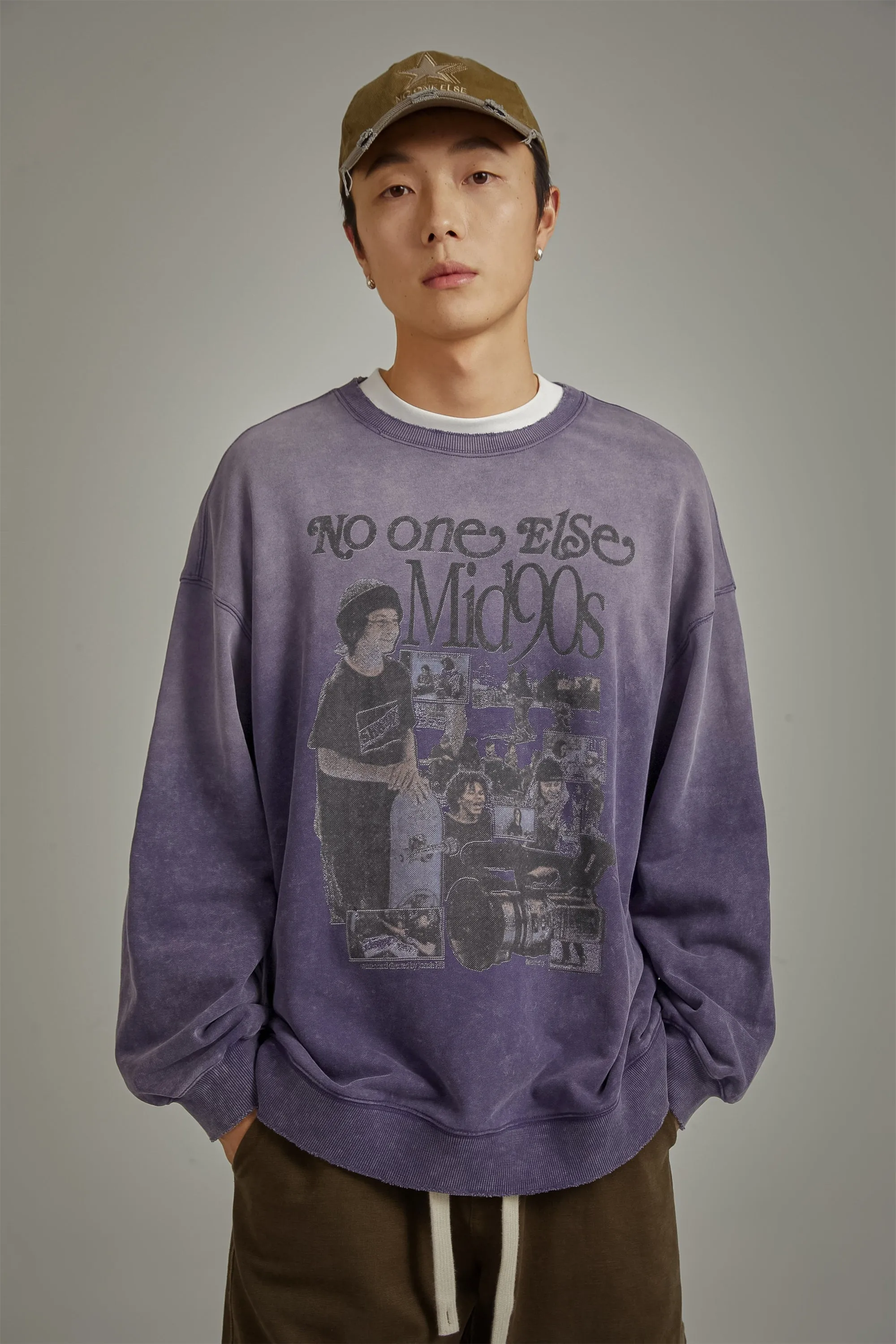 Printed Loose Fit Mid Nineties Sweatshirt