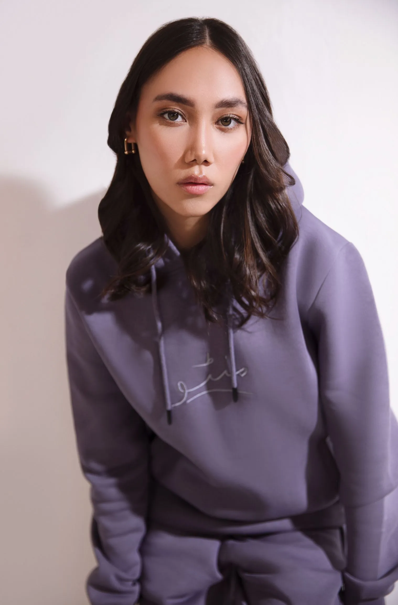 Pullover Hoodie - Ash Lavender