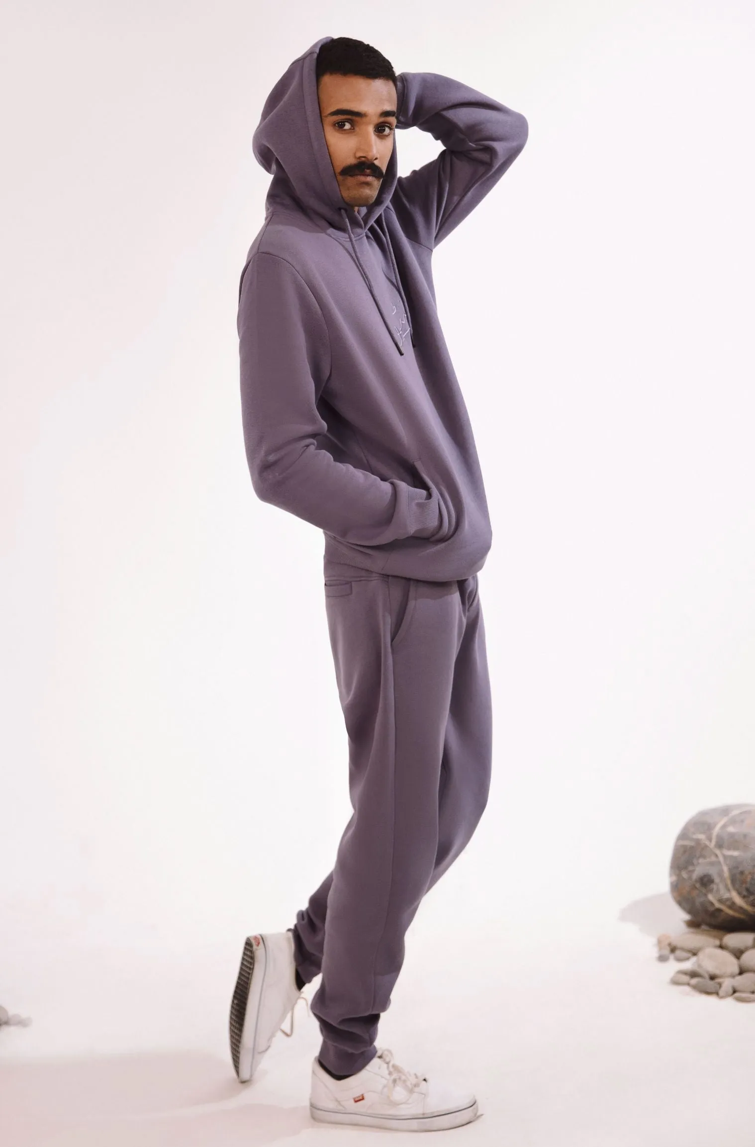 Pullover Hoodie - Ash Lavender