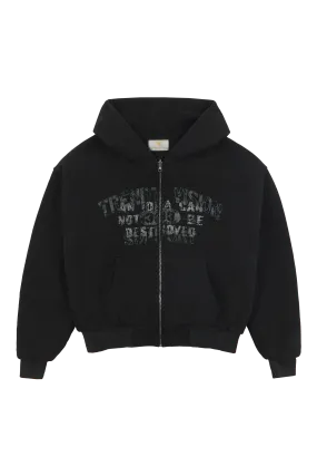 "Eternal" Double Layered Zip-Hoodie