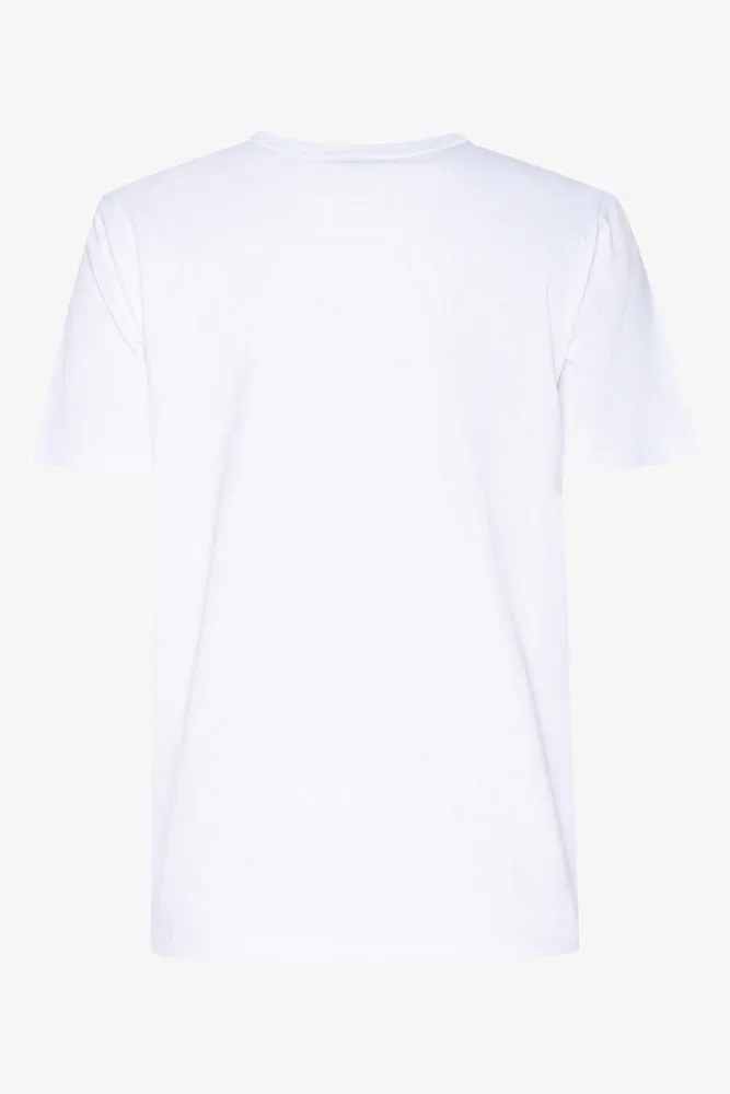 Rose Short Sleeve T-Shirt White