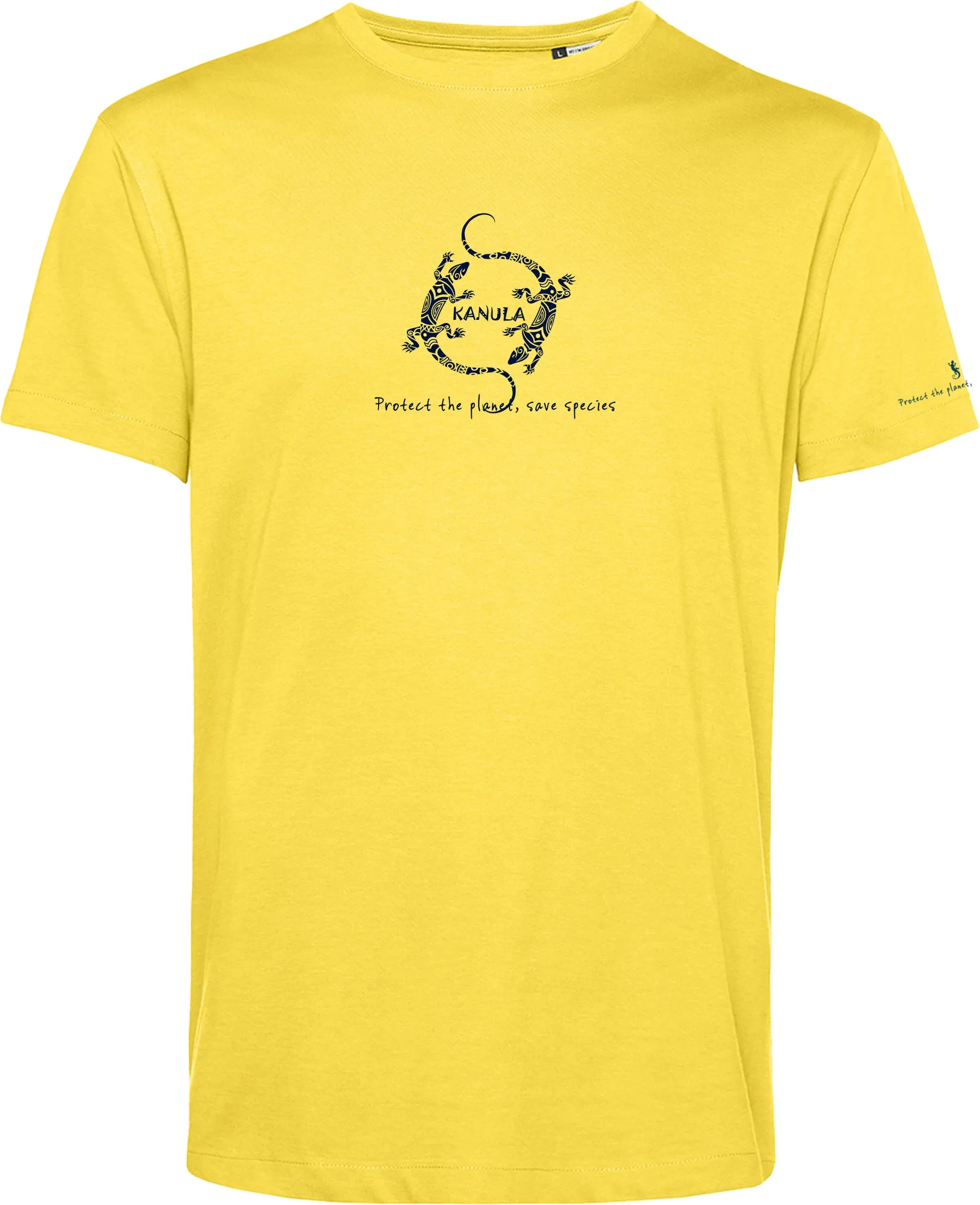 SPECIAL OFFER - Organic T Shirt - Unisex - Yellow Fizz - Large