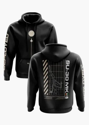 SU-30 MKI GRANDE Snow Soft Premium Hoodie