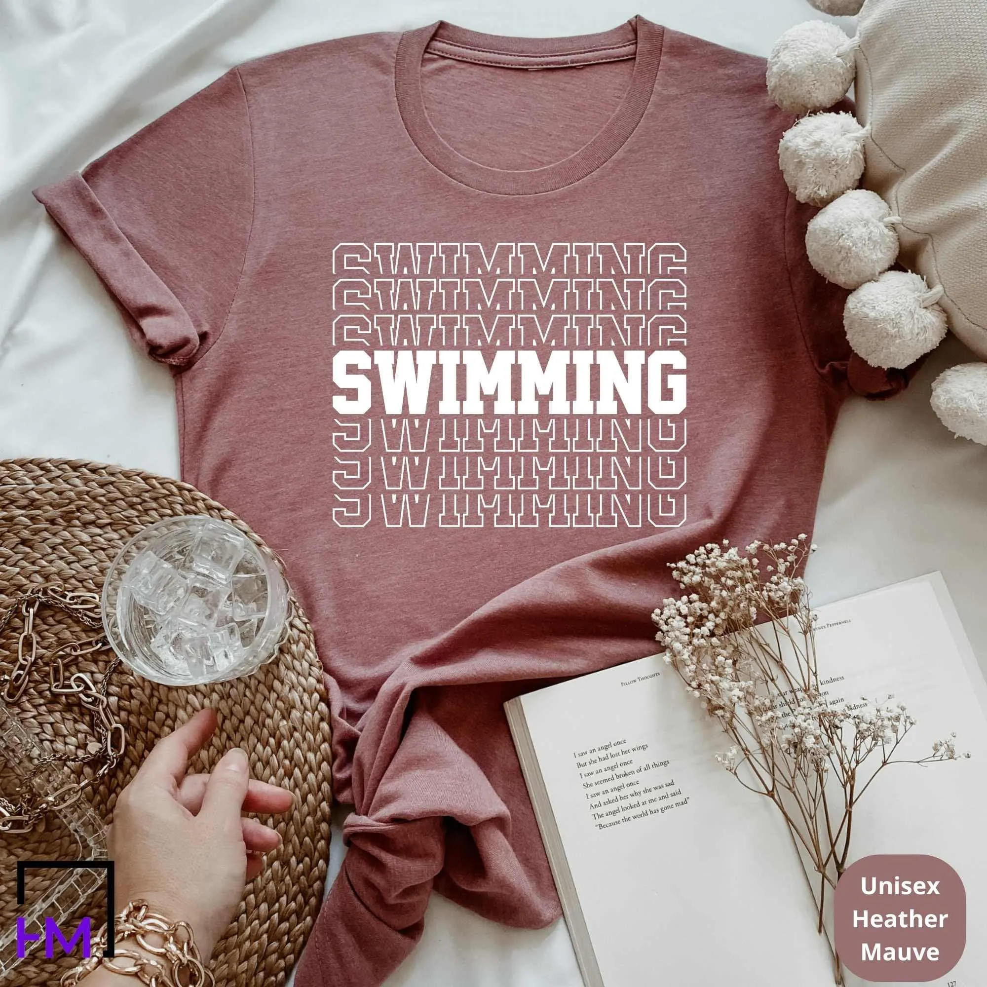 Swim in Style: Unique Swimming Themed T-Shirts for True Water Enthusiasts