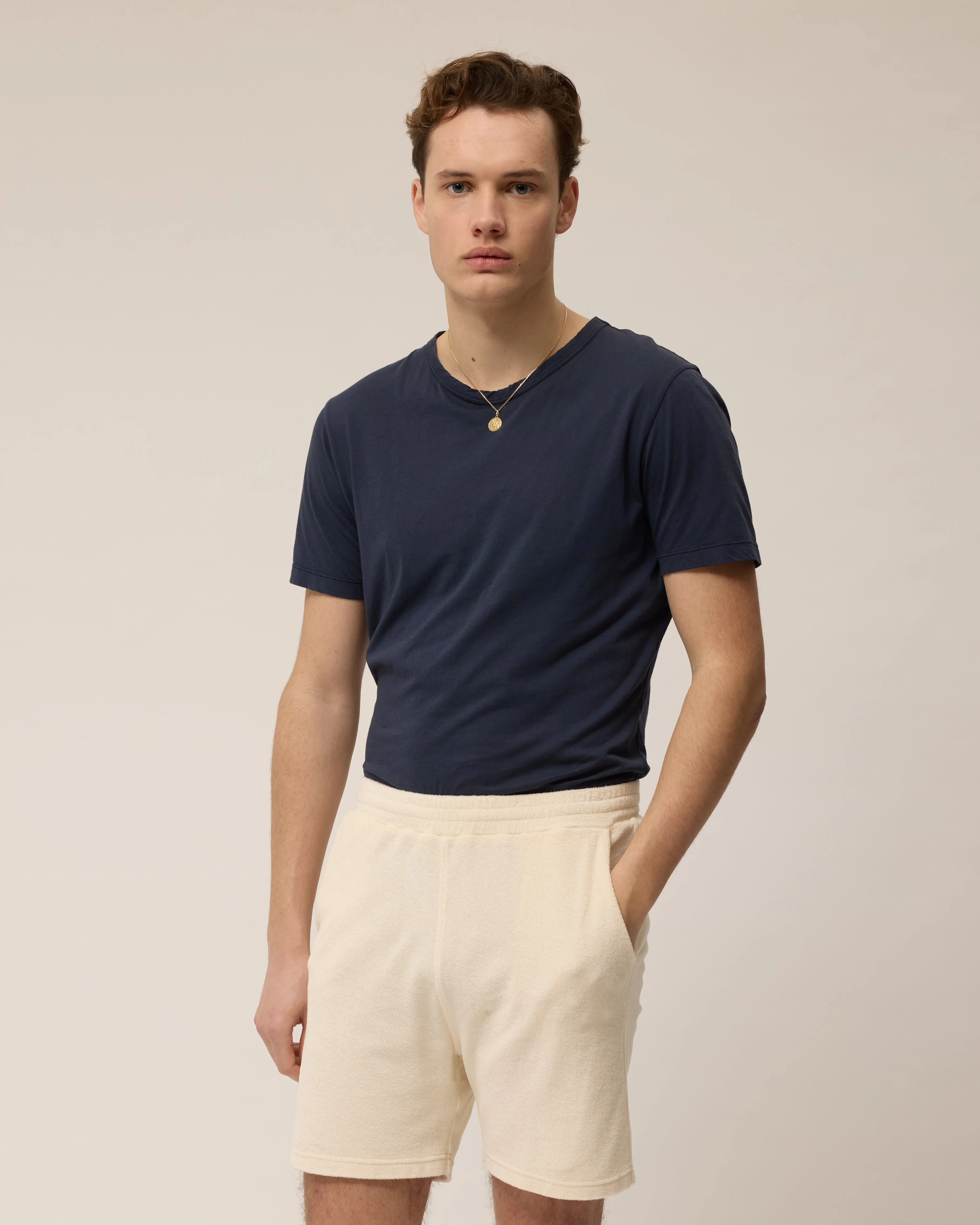 Taddeus - Navy - Cotton