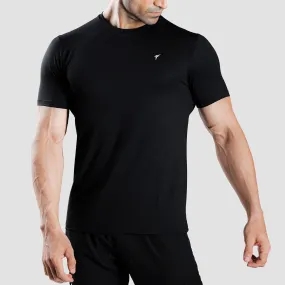 Tf-Black Ultra Stretch Mesh Tee