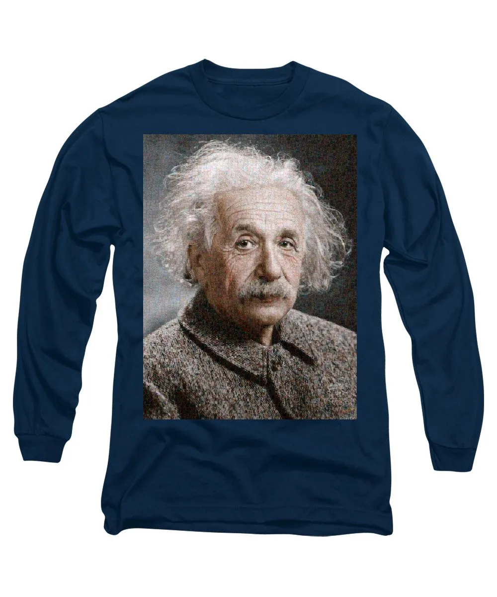 Tribute to Albert Einstein - Long Sleeve T-Shirt