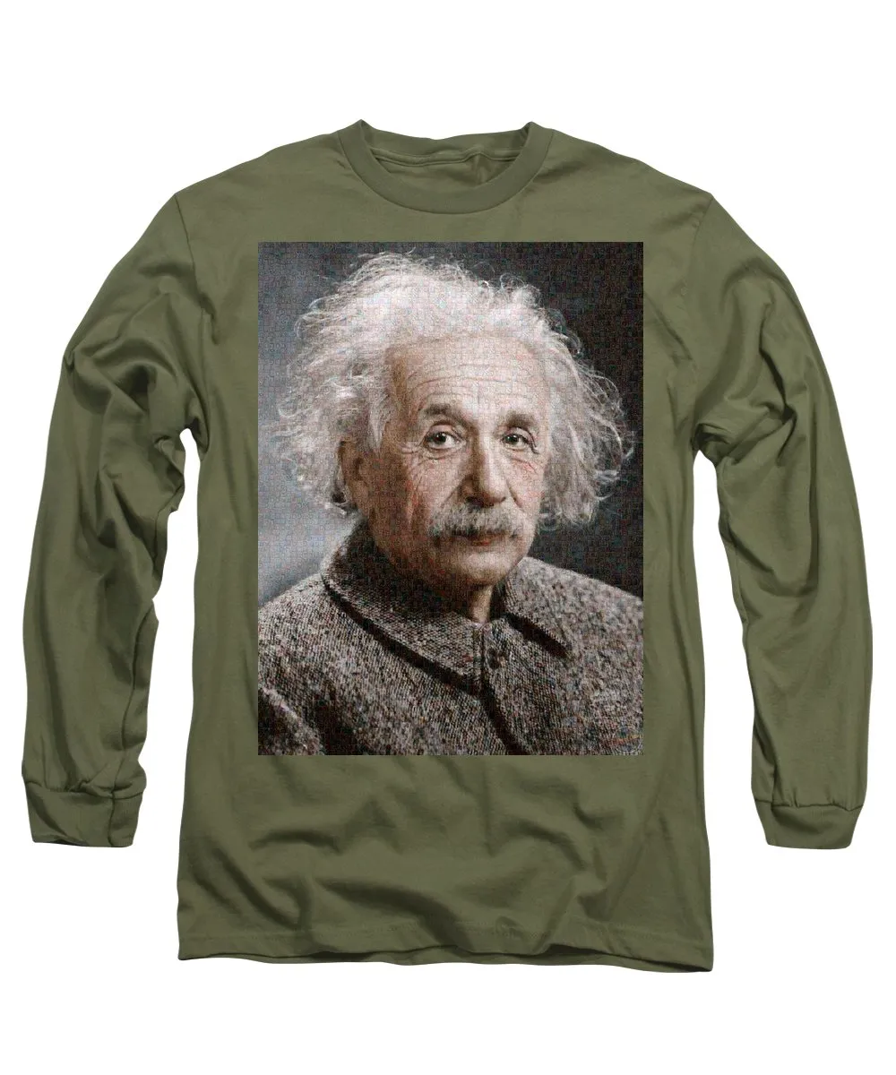 Tribute to Albert Einstein - Long Sleeve T-Shirt