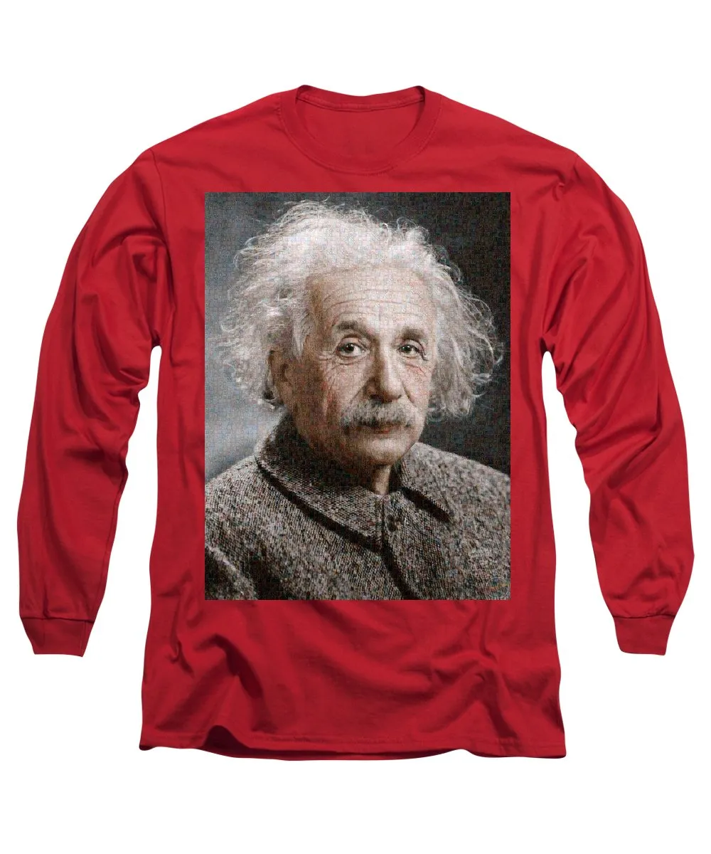 Tribute to Albert Einstein - Long Sleeve T-Shirt