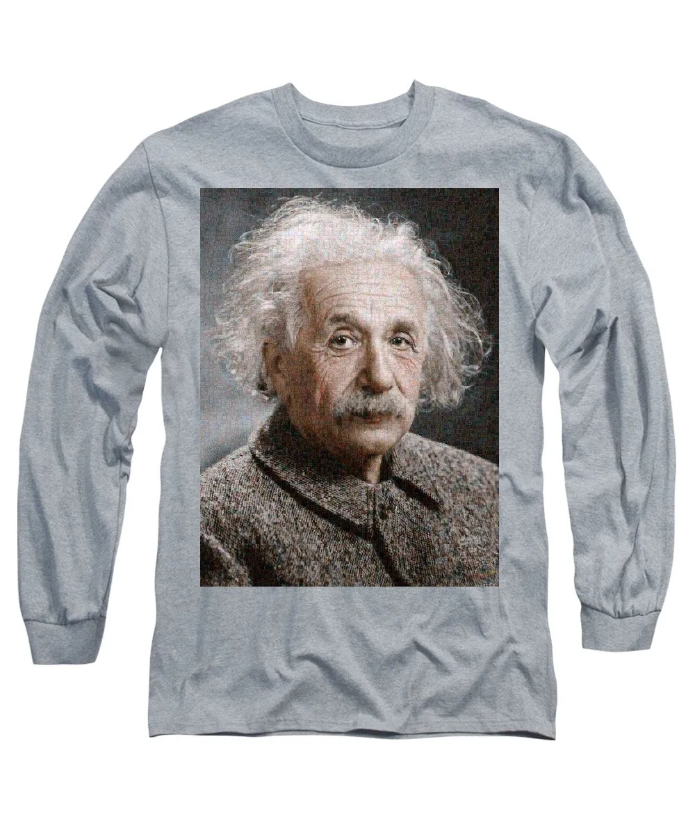 Tribute to Albert Einstein - Long Sleeve T-Shirt