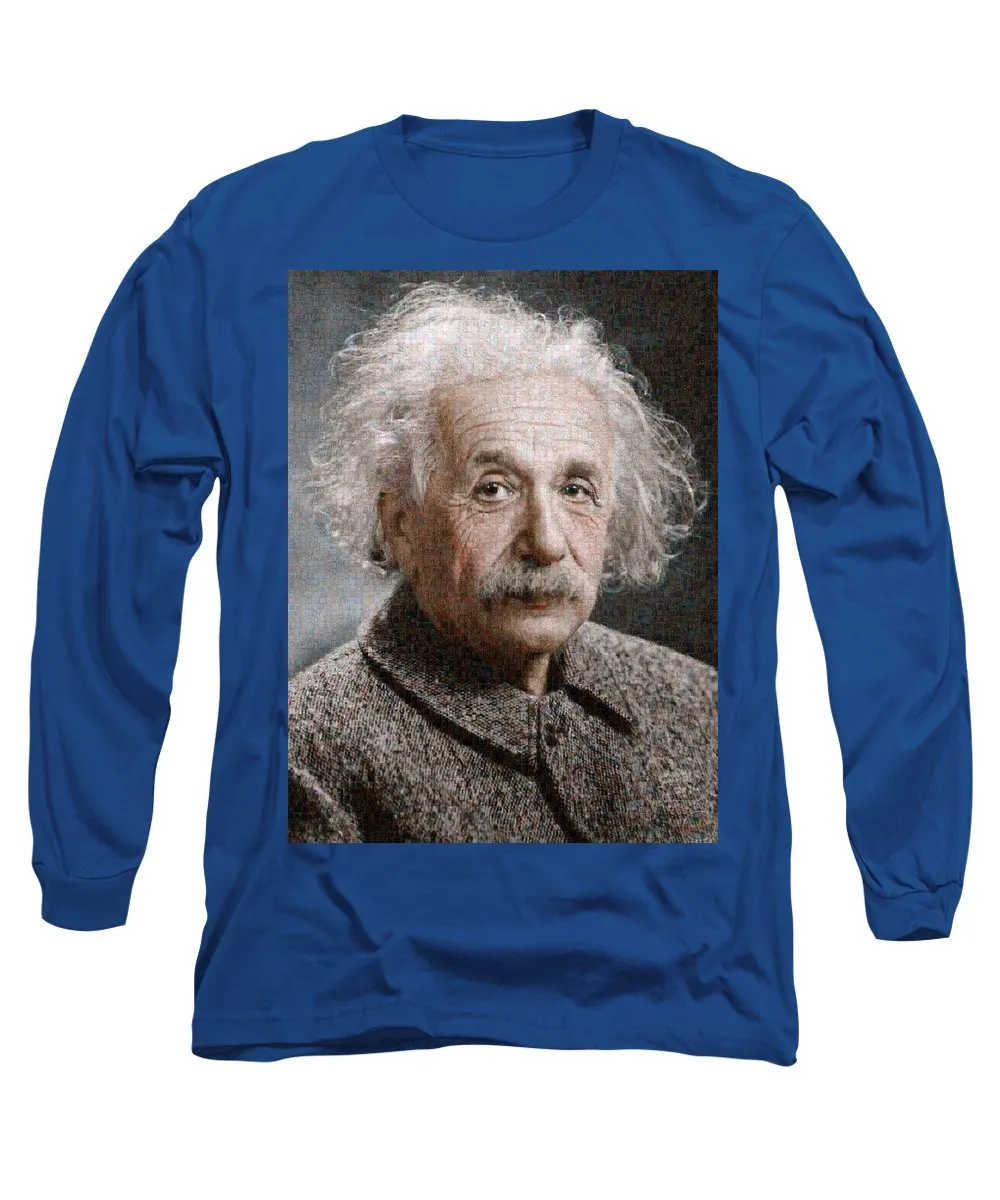 Tribute to Albert Einstein - Long Sleeve T-Shirt