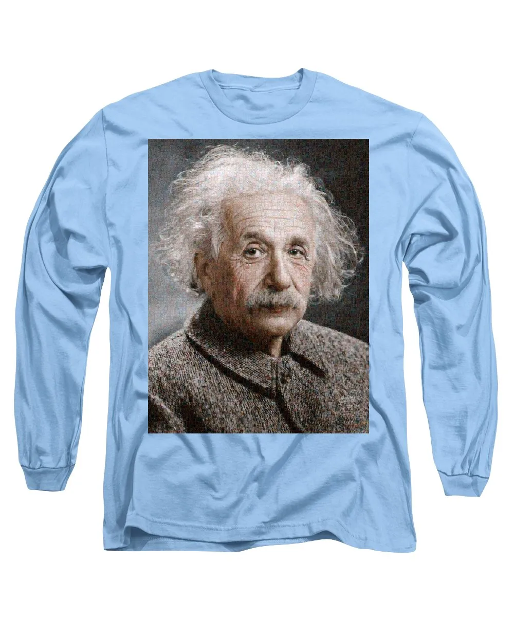 Tribute to Albert Einstein - Long Sleeve T-Shirt