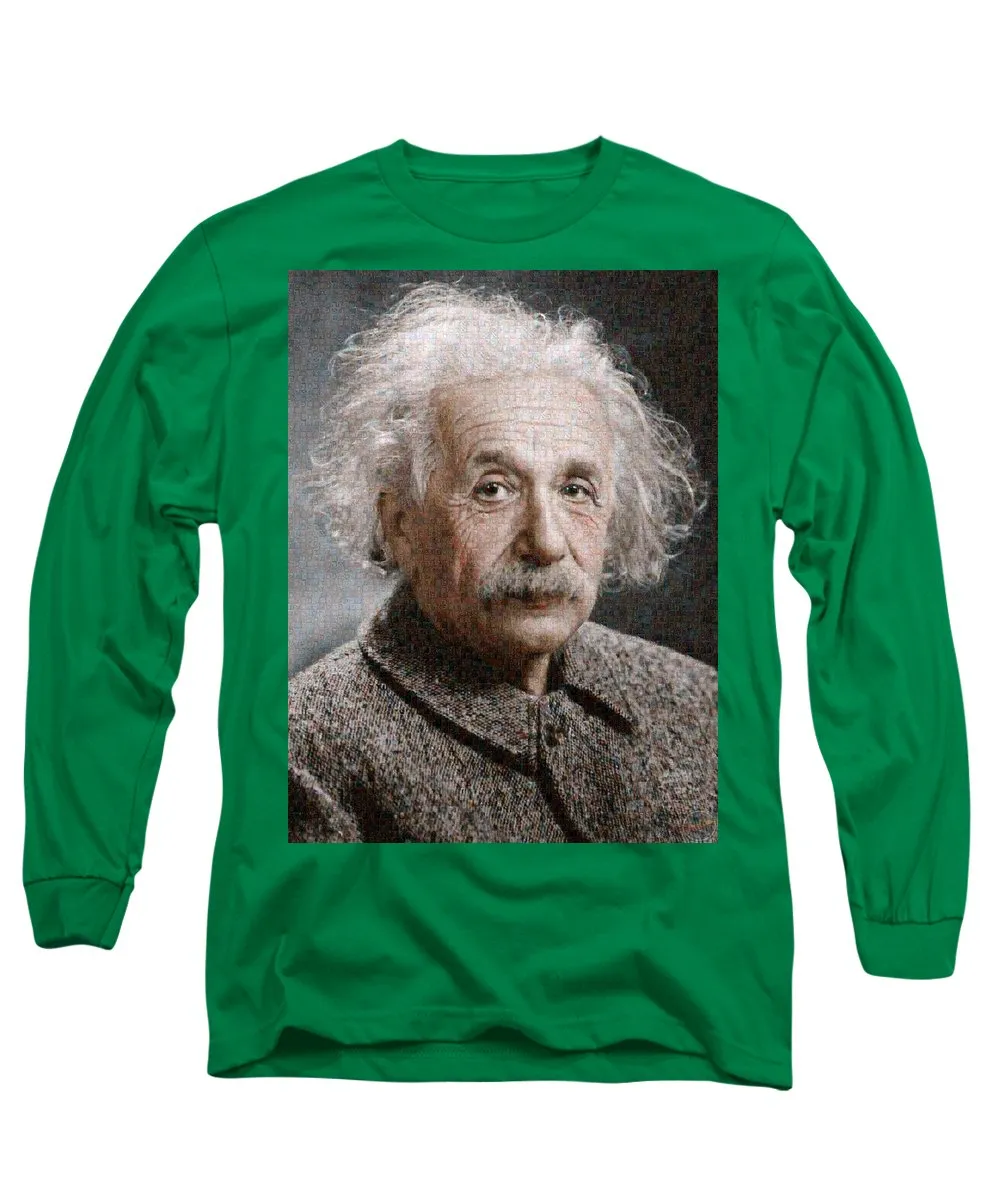 Tribute to Albert Einstein - Long Sleeve T-Shirt