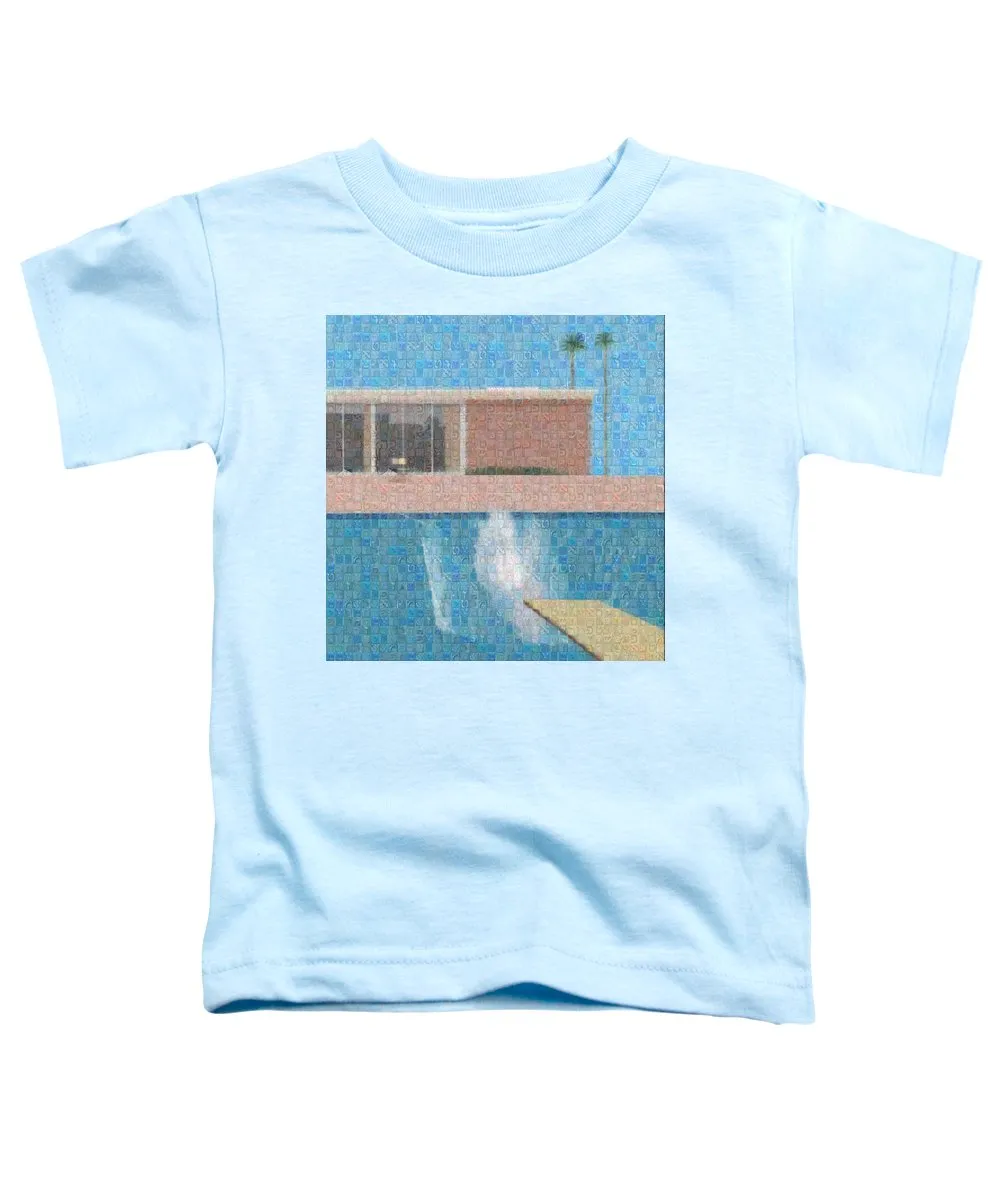 Tribute to Hockney - Toddler T-Shirt