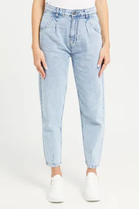 Women Blue Slouchy Jeans