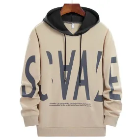 Youth Casual Loose Long Sleeve Hoodie